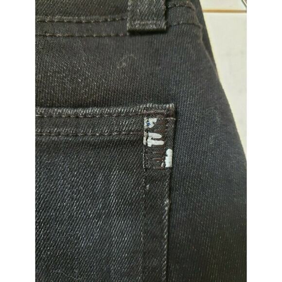 SIWY LOS ANGELES BLACK DISTRESSED SKINNY JEANS 26 - Picture 2 of 8